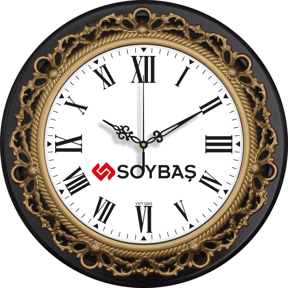 Plastik Duvar Saati Ø 35 cm – V30-860-SA