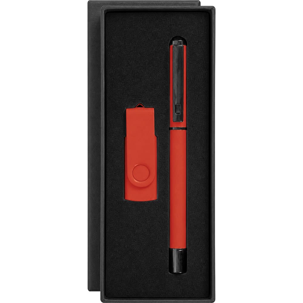 USB Kalem Set Kırmızı (9210-16GB-K) – 9210-16GB-K