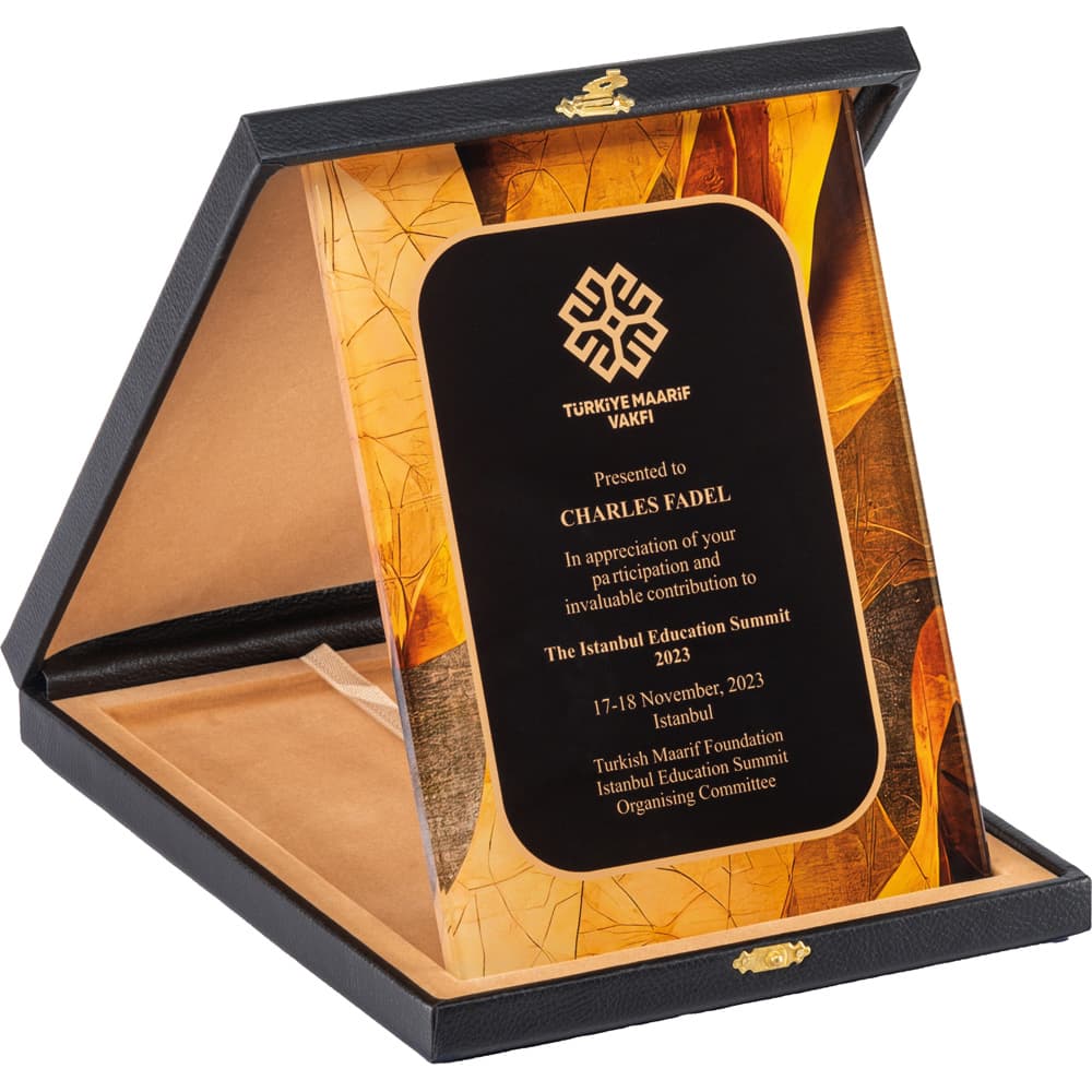 Kutulu Kristal Plaket 18 x 24 cm – EKT-470