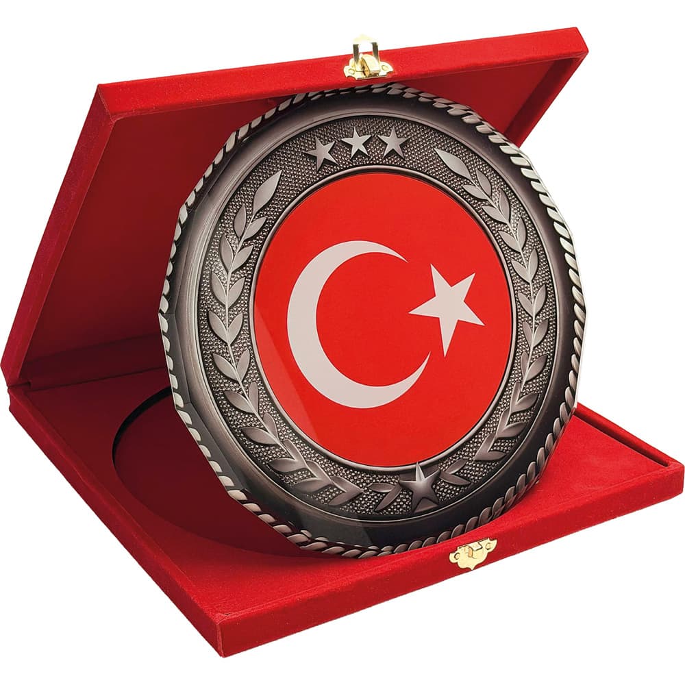 Kutulu Kristal Plaket 25 x 25 cm – EKT-550