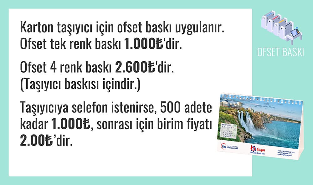 Manzara Masa Takvimi Amerikan Bristol – AMT-01-BR (2)