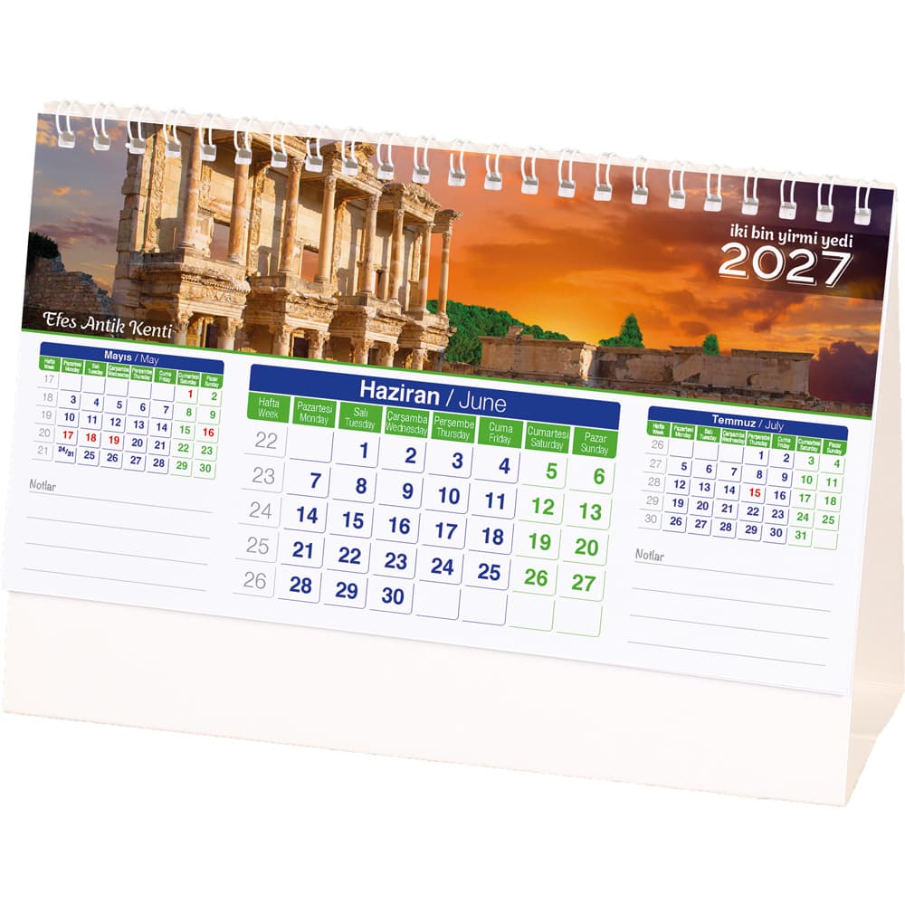 Manzara Masa Takvimi Amerikan Bristol – AMT-01-BR