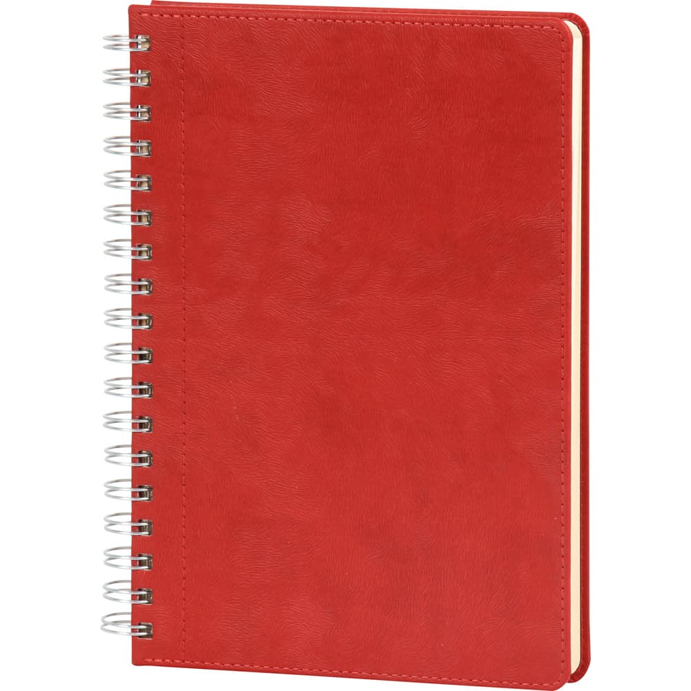 Spiralli Tarihsiz Defter Kırmızı – Bağcılar-20x28-K